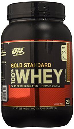 100 Percent Whey Protein, Chocolate Malt, 2 lbs Gold Standard Protein From Optimum Nutrition