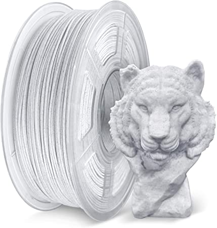 Marble PLA Filament 1.75mm, JAYO PLA 3D Printer Filament 1KG 2.2LBS  /-0.02, Marble Color Filament