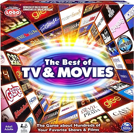 Spin Master Games Best of Movies and TV Board Game