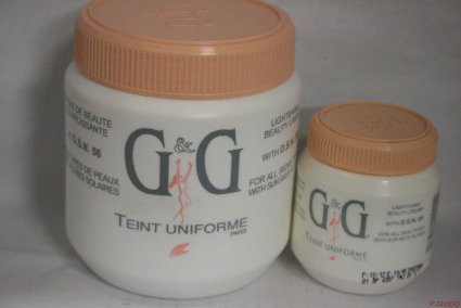G & G Teint Uniforme Lightening Beauty Creme With D.S.N. 16 Oz.