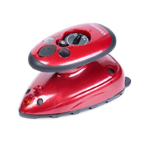 SMAGREHO Dual Voltage Compact Design Home-and-Away Travel Mini Steam/ Dry Iron
