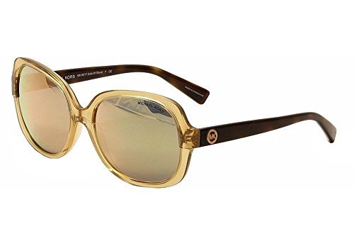 Michael Kors Eyewear Womens Isle Of Skye Square Sunglasses (Light