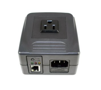 ezOutlet - Internet IP-Enabled Remote Power Reboot Switch (AC Power / Single Outlet / iOS / Android / Web Interface)