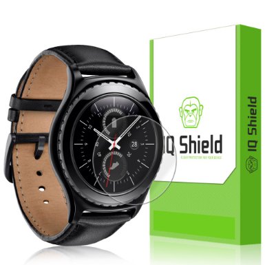 Samsung Gear S2 Classic Screen Protector, IQ Shield® LiQuidSkin (6-Pack) Full Coverage Screen Protector for Samsung Gear S2 Classic HD Clear Anti-Bubble Film - with Lifetime Warranty