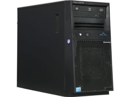 Lenovo System x3100 M5 4U ThinkServer Mini-Tower Server | Intel Xeon E3-1220 v3 3.10GHz Quad-Core | 8GB RAM (32GB Max) | 1TB HDD | DVD-RW | Matrox G200eR2
