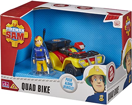 Character Options Fireman Sam Quad Bike with Sam Figure