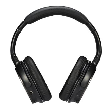 Ausdomreg M06 Bluetooth Headphones Over-ear Stereo Wireless sennheiser  Wired Headsetsheadphones with Microphone for Music Streaming and Hands-free Calling for iPhone Android PC Black