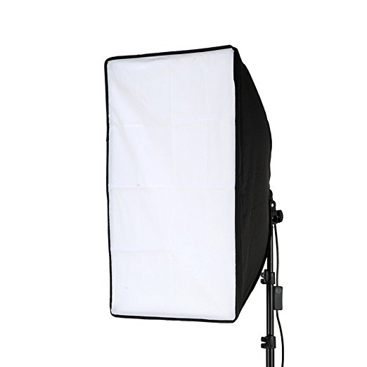 Lightdow 20x28"(50x70cm) Studio Lamp/Light Softbox, 9ft/2.8m Long Cable with E27 Screw Socket (Model Number: LD-DP016)