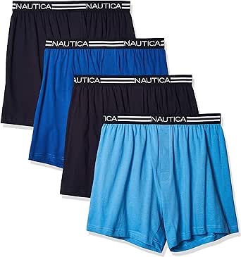 Nautica Men's Classic Cotton Loose Knit Boxer