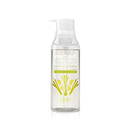 Method Naturally Derived Odor Eliminating Kitchen Hand Wash, Lemon Grass, 6 Count