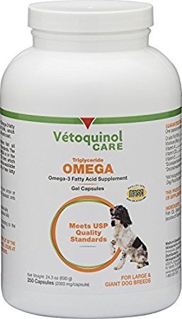 Omega Fatty Acids For Large & Giant Breed Dogs, 250 Capsules