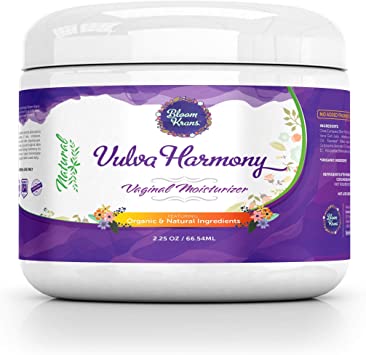 Vulva Balm Cream - Vaginal Moisturizer - Organic & Natural - Intimate Skin Cream - Estrogen Free Treatment - Helps Reduce Vaginal Dryness & Itching - Vulva Harmony (Pack of 2)