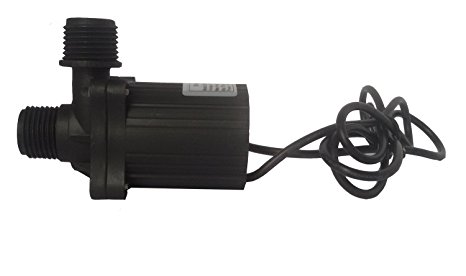 FORTRIC ZKWP06 DC 24V 1.2A Submersible Water Hydroponic Pump 250GPH for Fish Tank Pond Fountains Aquarium Pool Powerhead Pump Circulation Cooling System