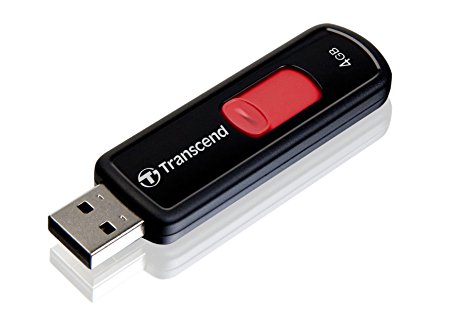 Transcend 4GB JetFlash 500 USB 2.0 Flash Drive (TS4GJF500)