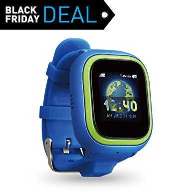 NEW TickTalk 2.0 Touch Screen Kids Smart Watch, GPS Phone watch, Anti Lost GPS tracker with New App, Better Positioning Chip, Things To Do Reminder, Phone/Messaging (SIM CARD INCLUDED) (Blue)