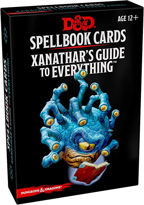D&D Xanathar's Guide to Everything Spellbook Cards (Dungeons & Dragons)
