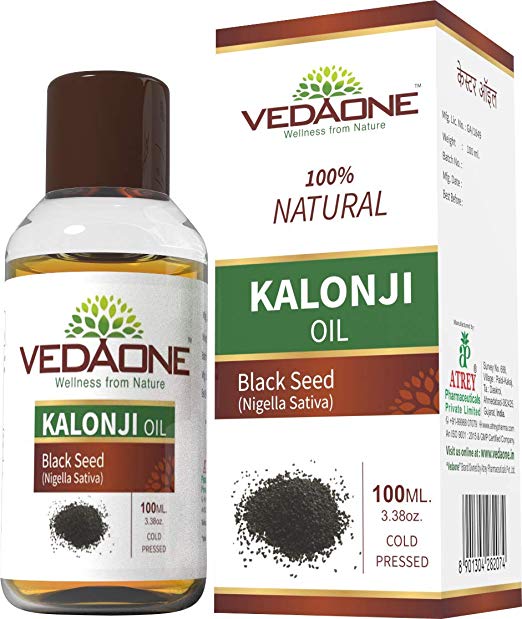 Vedaone Natural Kalonji Oil/Black Seed Oil - 100 Ml