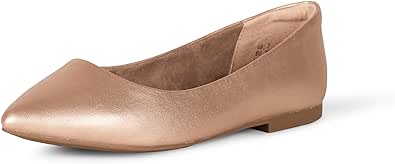 Amazon Essentials Women's Pointed-Toe Ballet Flat