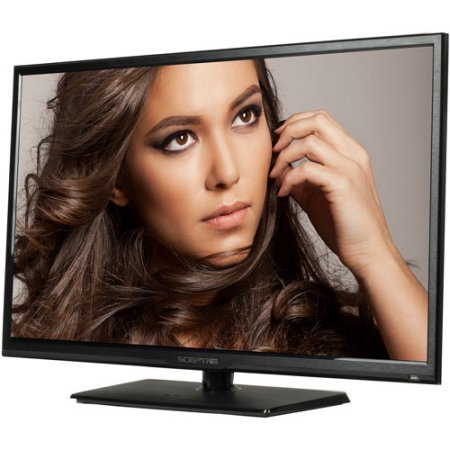 SCEPTRE X325BV-F 32" LED Class 1080P HDTV with Ultra-Slim Metal Brush Bezel, MHL