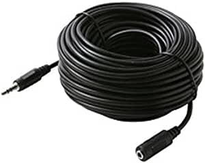 3.5mm Aux Headphone Extension Cable 25 Feet (7.6 Meters) 3.5mm Male to 3.5mm Female Stereo Audio Extension Cable 25ft (7.6M) for Car, Home Stereo, iPhone, Smartphone, iPod, iPad or any Audio Device with 3.5mm Aux Port CNE431623