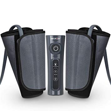 CINCOM Leg Massager with Portable Handheld Controller - 2 Modes & 3 Intensities for Relaxation