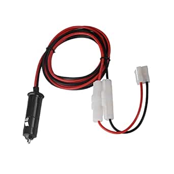 12V Power Supply T Connector Radio T Shape Power Cable Cord Cigarette Lighter for Mobile Radio Yaesu Ft 7900 7800 8800 8900 1907