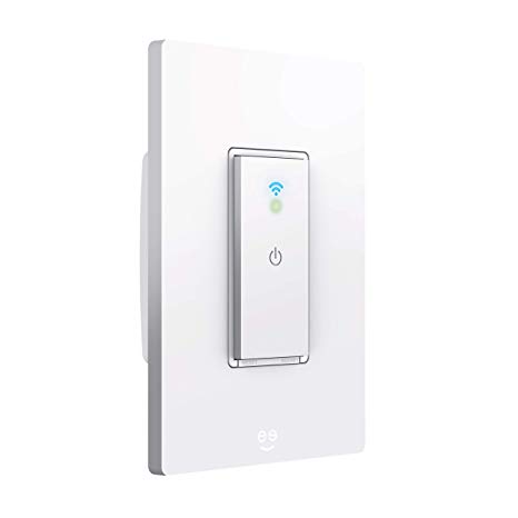 Geeni TAP Smart Wi-Fi Light Switch, No Hub Required, Works with Amazon Alexa, Google Assistant, and Microsoft