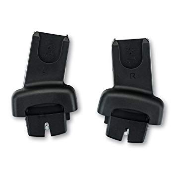 Britax Infant Car Seat Adapter for Cybex, Nuna, and Maxi COSI Car Seats, Black