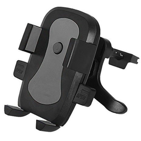 Generic Car Mount with 360 Rotation Universal Cell Phone Dashboard Stand Holder for iPhone 6s Plus 6s 5s 5c Samsung Galaxy S6 Edge Plus S6 S5 S4 Note 5 4 3 Google Nexus 5 4 Air VentOutlet