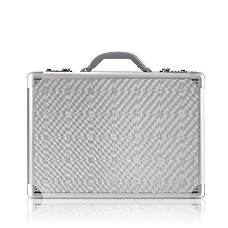 Solo Fifth Avenue 17.3 Inch Laptop Attaché, Hard-sided with Combination Locks
