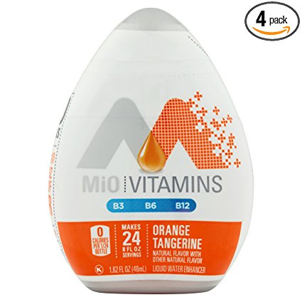 MIO Orange Tangerine, 1.62-Ounce (Pack of 4)