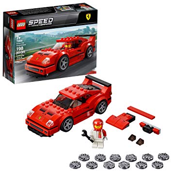 LEGO Speed Champions Ferrari F40 Competizione 75890 Building Kit (198 Piece)