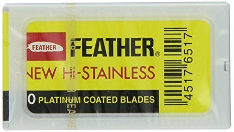 Feather Double Edge Blades, 50 Count