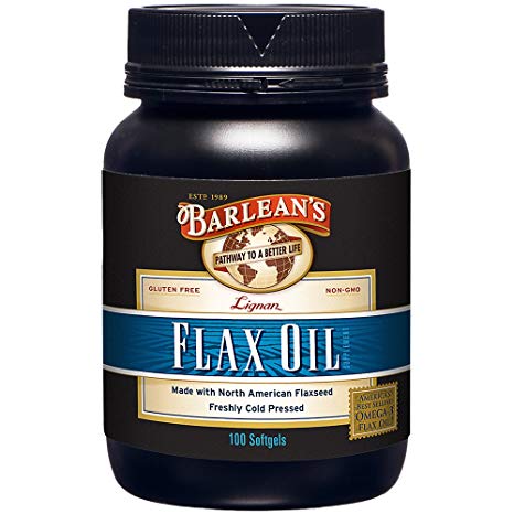 Barleans High Lignans Flax Oil Capsules (100 caps)