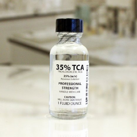Trichloroacetic Acid Solution TCA 35% Chemical Skin Peel (1 Ounce)