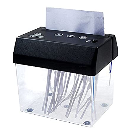 Compact Paper Shredder with Letter Opener