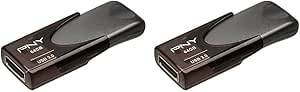 PNY 64GB Turbo Attache 4 USB 3.0 Flash Drive (Pack of 2)