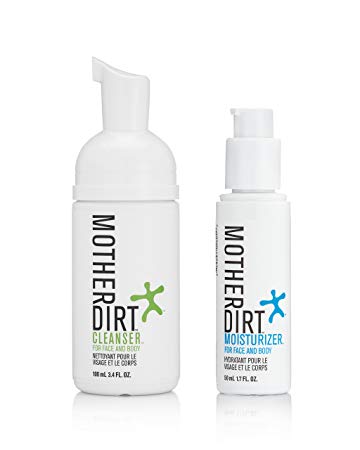Mother Dirt Biome-Friendly Cleanser and Moisturizer Combination Pack