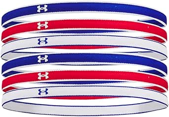 Under Armour Women's Mini Athletic Headbands, 6-Pack