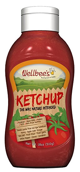 Wellbee's Honey Ketchup - Paleo & SCD Approved - No Preservatives! (18 oz)
