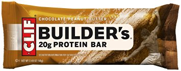 CLIF BUILDER'S - Protein Bar - Chocolate Peanut Butter - (2.4 oz, 12 Count)