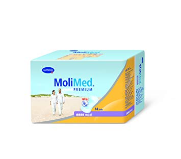 MoliMed Premium Contoured Pads - Maxi 14/pk