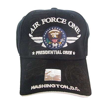Black - Air Force One Presidential Crew Baseball Cap