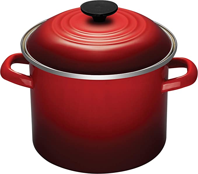 Le Creuset N5100-2067 Stockpot, 6 qt, Cerise