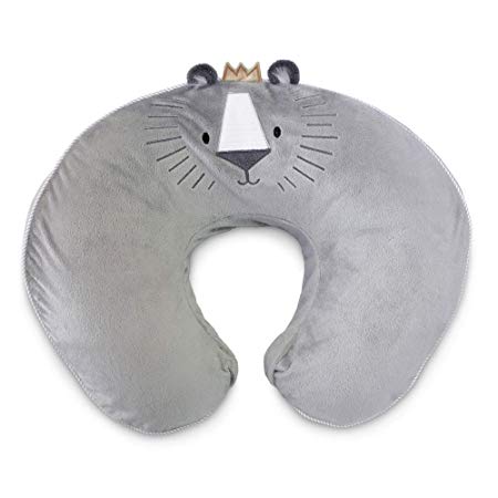 Boppy Luxe Nursing Pillow And Positioner, Gray Royal Lion
