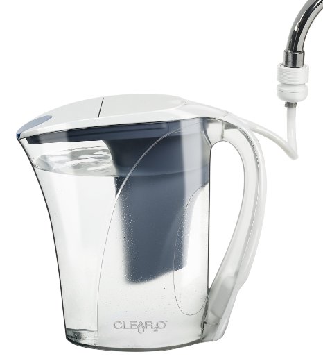 Clear2o CWS100AW Water Filtration Pitcher