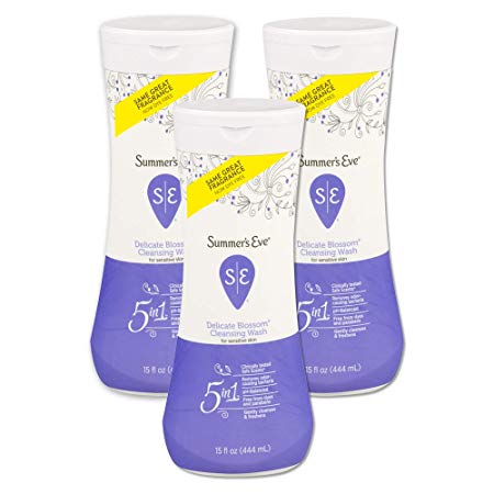 Summer's Eve Cleansing Wash Delicate Blossom, 3 Count