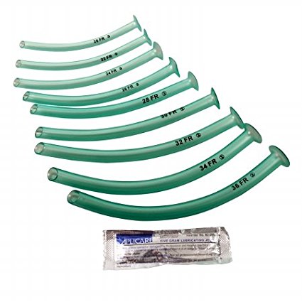 Dynarex Corp 4589 Nasopharyngeal Airway Kits - 9 NPA