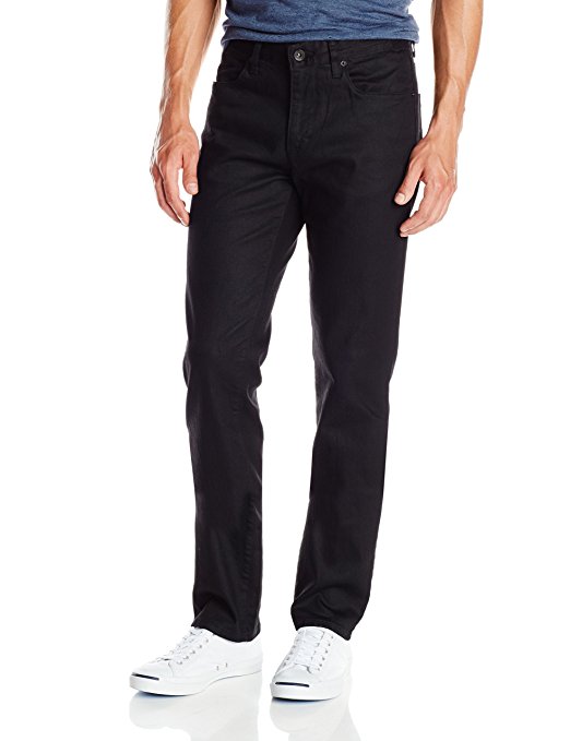 Calvin Klein Men's 5 Pocket Stitch Slim Denim Jean