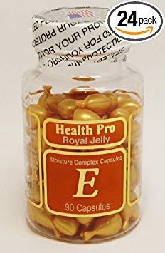 NU-Health Royal Jelly Vitamin E Moisture Complex (90 Capsules) - 24 Pack